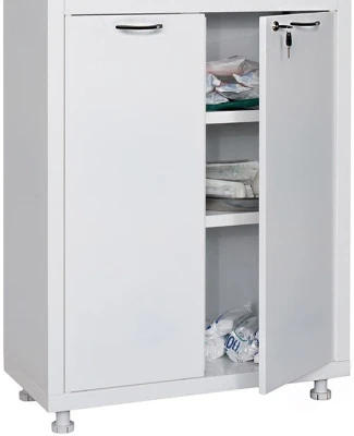 Шкаф медицинский металлический Hilfe МД 2 1780/SG