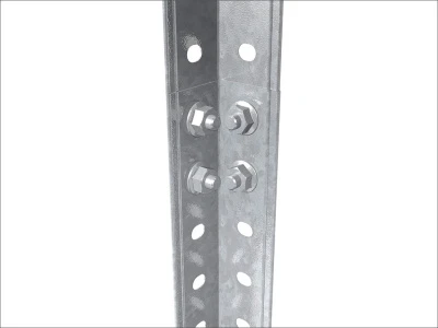 Стеллаж металлический Практик ES 150KD/75x30/4 оцинкованный Стеллаж металлический Практик ES 150KD/75x30/4 оцинкованный