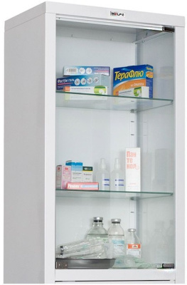 Шкаф медицинский металлический Hilfe МД 1 1650/SG